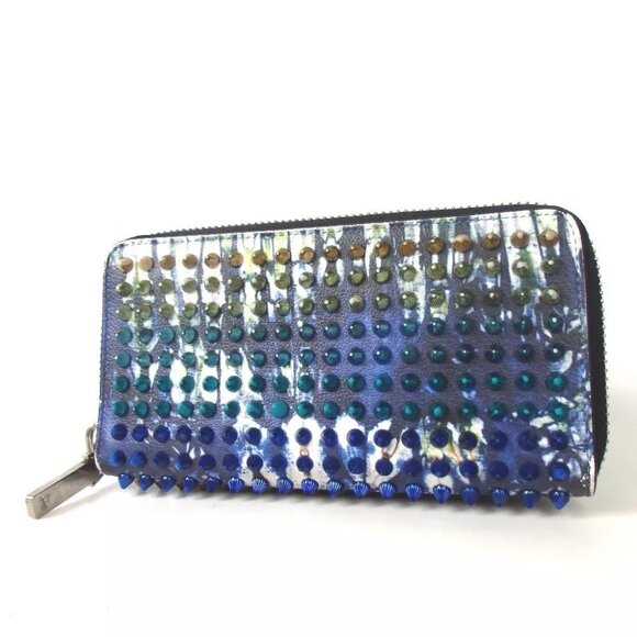 Authentic Christian Louboutin Studs Wallets leather